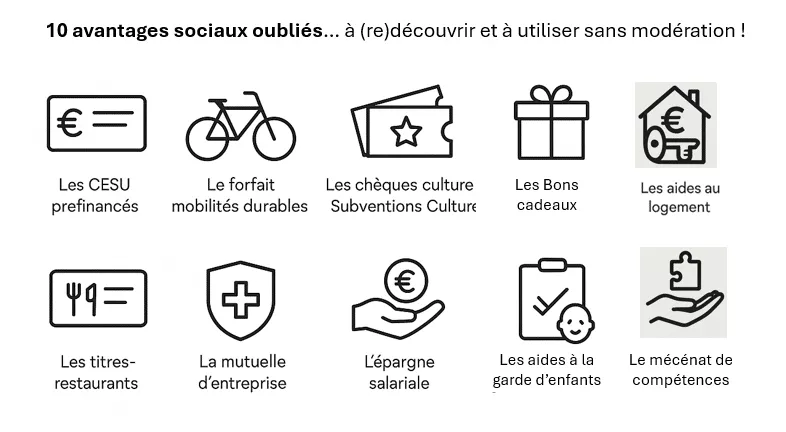 ✨ Les avantages sociaux oubliés : et si vous passiez à côté de pépites ?